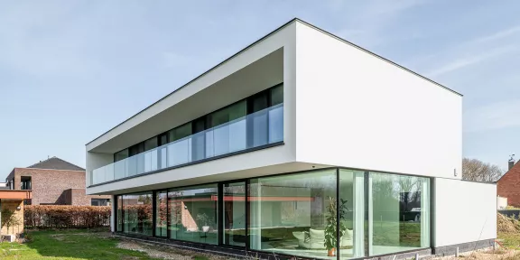 Nieuwbouw in Lede door Den Blauwen Xavier