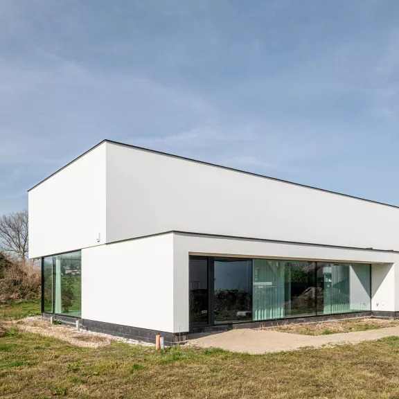 Nieuwbouw in Lede door Den Blauwen Xavier