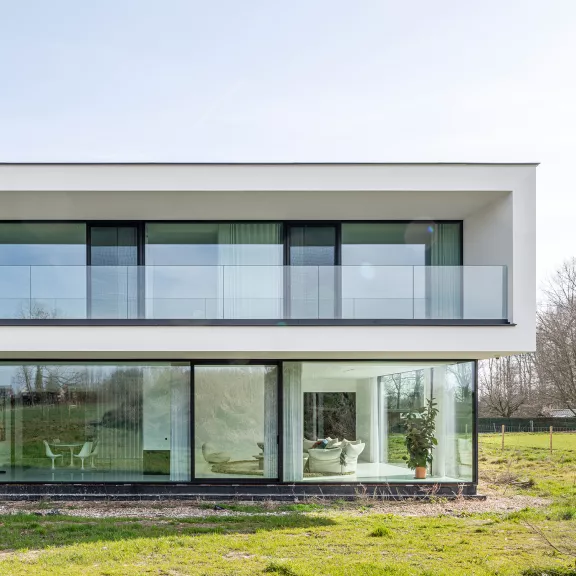 Nieuwbouw in Lede door Den Blauwen Xavier