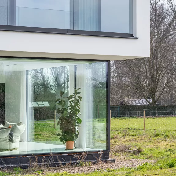 Nieuwbouw in Lede door Den Blauwen Xavier