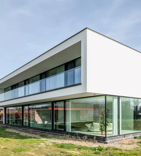 Nieuwbouw in Lede door Den Blauwen Xavier